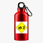 Металлическая бутылка 400 мл UV-DTF