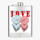 Фляжка стальная