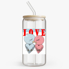 Банка с бамбуковой крышкой