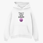 Толстовка худи оверсайз