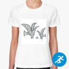 Женская спортивная футболка