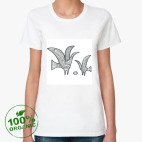 Женская футболка органик
