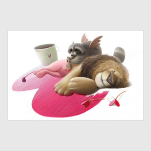 Постер с принтом Всем любви!