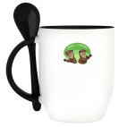 Кружка с ложкой