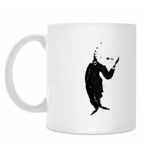 Кружка с принтом Strange Man