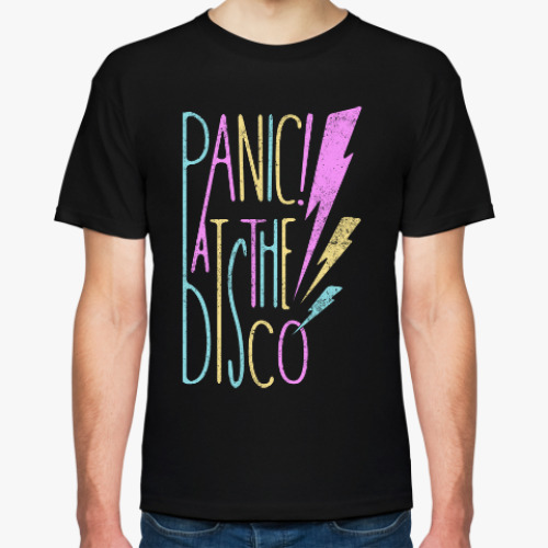 Футболка с принтом Panic! At the Disco