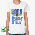 Женская футболка органик