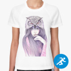 Женская спортивная футболка