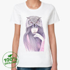 Женская футболка органик