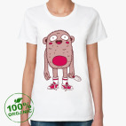 Женская футболка органик