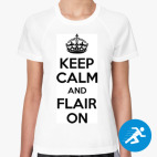 Женская спортивная футболка