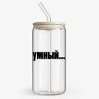 Банка с бамбуковой крышкой