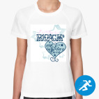 Женская спортивная футболка