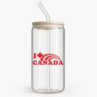 Банка с бамбуковой крышкой