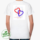 Женская футболка органик