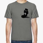 Классическая футболка 'Черный демон'