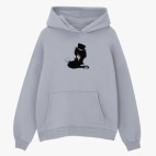 Толстовка худи оверсайз