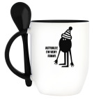 Кружка с ложкой