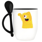 Кружка с ложкой