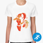 Женская спортивная футболка