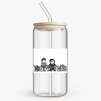 Банка с бамбуковой крышкой