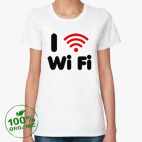 Женская футболка органик