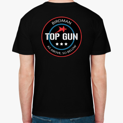Футболка с принтом wingsuit skydiving прыжки парашют скайдайвинг
