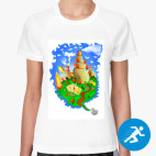 Женская спортивная футболка