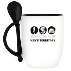 Кружка с ложкой