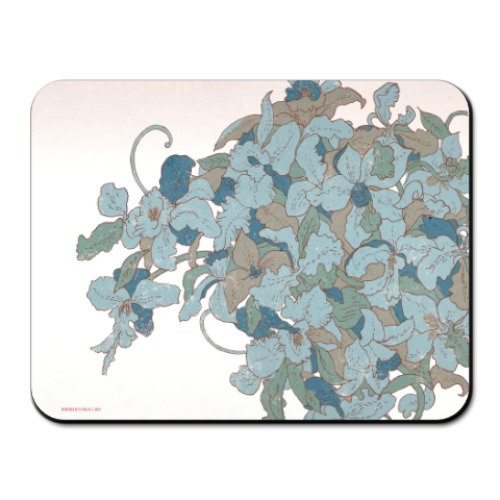 Коврик для мыши с принтом орхидеи