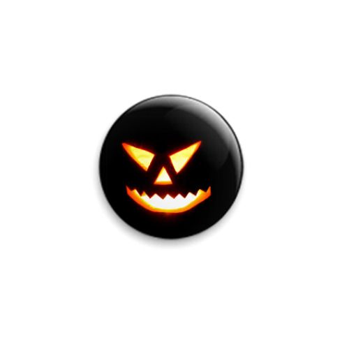 Значок 25мм с принтом  Halloween