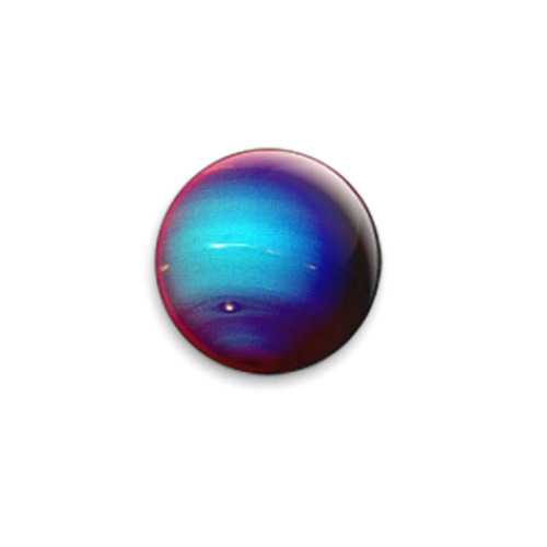 Значок 25мм с принтом Little Neptune