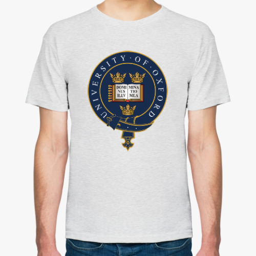 Футболка с принтом Университетский герб Оксфорд