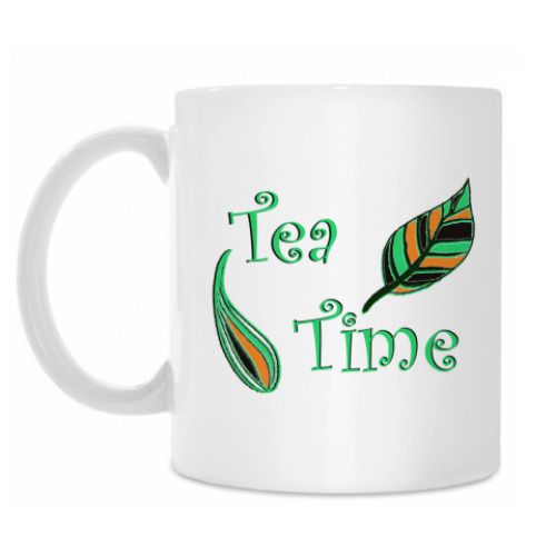 Кружка с принтом Tea time!