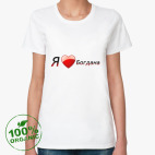 Женская футболка органик