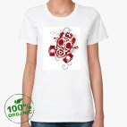 Женская футболка органик