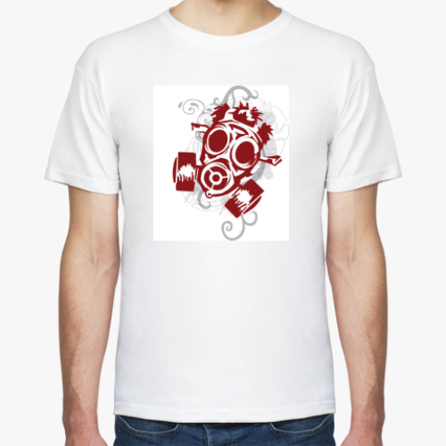 Футболка с принтом Маска