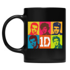 Кружка цветная UV-DTF