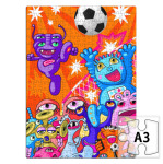 Футбол.Монстрики-пришельцы