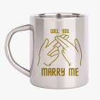 Кружка металлическая