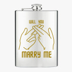 Фляжка стальная