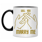 Двухцветная кружка Стар Трек