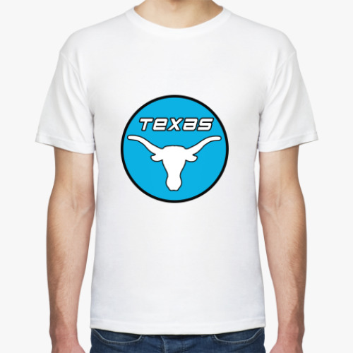 Футболка с принтом  Texas