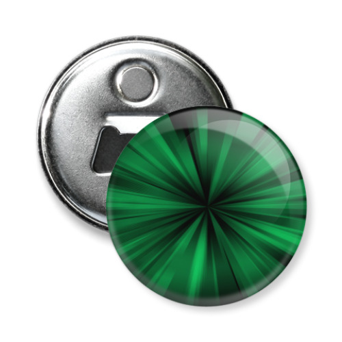 Магнит-открывашка с принтом explosion, взрыв