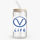 Банка с бамбуковой крышкой