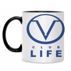 Кружка двухцветная