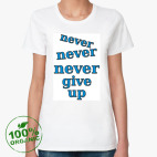 Женская футболка органик