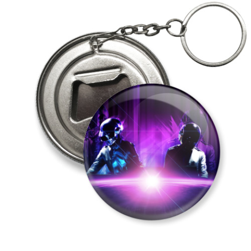 Брелок-открывашка с принтом Daft Punk