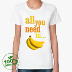 Женская футболка органик