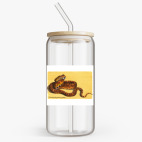 Банка с бамбуковой крышкой